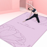 Libisemiskindel l&ouml;&ouml;ki neelav jooga- ja treeningmatt - Eriti pikk ja lai meestele ja naistele 120x160 cm