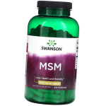MSM, Met&uuml;&uuml;lsulfon&uuml;&uuml;lmetaan, MSM 1000, Swanson 240 kapslit (03280004) 240caps