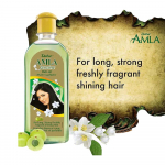 Dabur Amla Jasmine Hair Oil - For long, strong, fresh-smelling, beautiful hair - 200ml 200 ml
