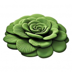 Pojengiga vaip 3D visuaalne lilleline libisemiskindel p&otilde;randamatt imav vannitoamatt kodu sissep&auml;&auml;suks elutoa sisustuseks 40*40cm roosa