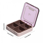 Reisipillikarp Kaasaskantav Ravimimahuti Igap&auml;evane Pillide Hoiukarp V&auml;ike Tihendav Ravimite Korraldaja Sahtliga Mugav sinine