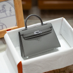 Teise p&otilde;lvkonna peopesamustriga nahast kott, minikrossikott, moekas lehmanahast naiste kott, &otilde;lakott, k&auml;ekott 19x12x5.5cm hall/h&otilde;be