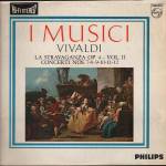 LP plaat VIVALDI I MUSICI La Stravaganza Op. 4 Vold. II 835210AY PHILIPS 1963 Holland Klassikaline Kasutatud