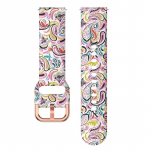 Prinditud silikoonrihm Samsung galaxy kellale 6 Classic-5-pro-4 spordik&auml;ev&otilde;ru 20mm 22mm rihm Amazfit GTS/GTR/4/3/2e Mini jaoks 20mm