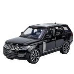 1/32 M&otilde;&otilde;tkava Land Rover Range Rover 50. Aastap&auml;eva V&auml;ljaanne Sulamist Auto Mudel Tagasip&ouml;&ouml;rdeheli Tuli Poisi M&auml;nguasi Maastikuauto Kingitus must