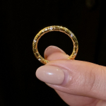 Tsirkoon serpentiin avatud s&otilde;rmus 2025 uus ni&scaron;&scaron; k&otilde;rgekvaliteediline nimetiss&otilde;rme s&otilde;rmus lihtne ja mitmek&uuml;lgne s&uuml;nniaasta ehe