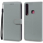 A9 2018 &uuml;mbris Samsung Galaxy A9 2018 jaoks &Uuml;mbris Klapp-rahakoti kate Nahast &uuml;mbris Samsung A9 2018 A920F A920 GalaxyA9 jaoks Kate For Galaxy A9 2018 taevasinine v&auml;rv