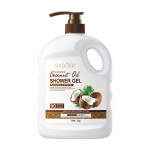 Coconut oil moisturizing body wash, large capacity body wash for family use. 1kg