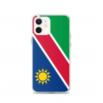 Coque iPhone - Namibie - iPhone 12 - Silikoonist supp - Design fin et l&eacute;ger - Maksimaalne kaitse