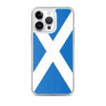 Coque iPhone &ndash; Drapeau &Eacute;cosse &ndash; iPhone 14 Pro Max &ndash; Supp &ndash; Mitmev&auml;rviline &ndash; TPU l&auml;bipaistev