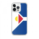 Coque T&eacute;lephone Drapeau Saint-Martin (Antillid fran&ccedil;aises) - iPhone 14 Pro Max
