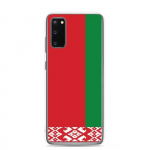 Coque T&eacute;l&eacute;phone &ndash; Samsung &ndash; Galaxy S20 Plus &ndash; Drapeau Bi&eacute;lorussie &ndash; Supp &ndash; Mitmev&auml;rviline