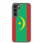 Coque T&eacute;l&eacute;phone &ndash; Samsung &ndash; Galaxy S23 Plus &ndash; Drapeau de la Mauritanie &ndash; Souple &ndash; mitmev&auml;rviline