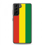 Coque T&eacute;l&eacute;phone &ndash; Samsung &ndash; Galaxy S21 Ultra &ndash; Drapeau Bolivie &ndash; Supp &ndash; Mitmev&auml;rviline