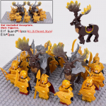 8 tk/partii Haldjad S&otilde;dur Orkid Armee Figuurid LOTR Armor Guard S&otilde;dalane Vibulaskja Keskaja R&uuml;&uuml;tlid Ehitusklotsid Klotsid m&auml;nguasjad kingitused