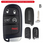 UUS 5 Nupuga Nutikas Puldiv&otilde;tme Kest Jeepile/Chryslerile/Challengerile/Revenge'ile/Compassile/Libertyle/Grand Cherokeedele F9G5