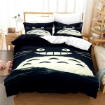 Anime tekikott padjap&uuml;&uuml;r voodipesukomplekt T-TotoroeS Kawaii t&auml;iskasvanud poiss t&uuml;druk magamistoa kaunistus lapsed &uuml;hekohaline kahekohaline suur suurus 70x133cm 2pcs