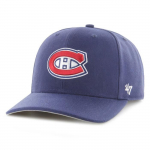 Snapback keps - 47 Brand - ZONE Canadiens de Montr&eacute;al - Sinine Punane Valge - T&auml;iskasvanud Mees - Spordir&otilde;ivad valge