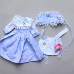 Riided 30 cm nukule Vabaaja r&otilde;ivad Kleit Seelik M&uuml;ts T-s&auml;rk P&uuml;ksid R&otilde;ivakomplekt 1/6 BJD nuku vahetusriided DIY nuku aksessuaarid For 1-6 BJD(30cm)