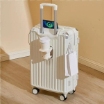 Pastel Classic Carrier 20 24 28 tolli Lennuki sisu Keskmine K&otilde;va kandekott Reisikott Abs Pagas K&auml;sipagas Salongi Kohver 20 Inch gray