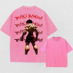Anime Baki Hama Prinditud Pesitud T-s&auml;rk Meestele 100% Puuvill Retro Harajuku Vintage Y2k Hip Hop T&auml;navastiil Suvised Unisex T-s&auml;rgid M