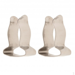 Stainless Steel Marine Clip Spring Clamp 1.1inch to 1.5inch Snap Hook Holder