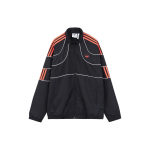 Adidas Originals Retro Spordijakk Kontrastsete Triipudega Meeste Joped Must FM3911 XS