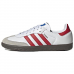 Adidas Samba OG White Scarlet Unisex tossud Cloud-White Parem-Scarlet Tarnija-v&auml;rv IG1025 44