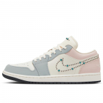 Air Jordan 1 Low Gem Studded Swoosh Meeste tossud Kreemikas IH7319-001 41
