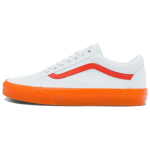 Vans Old Skool Seeria Madalad T&otilde;mblukuga Tennised Unisex Tennised Valge Oranž VN0000SBZ34 35