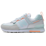 New Balance Nb 574 Seeria Retro Vabaaja Kangas S&uuml;nteetiline Nahk Madala S&auml;&auml;rega Vabaaja Jooksukingad Naiste toss Hall Sinine WL574ISC 36