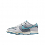 Nike Dunk Low GS Photon Dust Denim Turquoise Laste tossud Hall teksap&uuml;ks-T&uuml;rkiissinine Suitsuhall FB9109-008 35.5