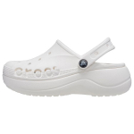 Crocs Baya platvormkingad EVA libisemiskindlad kulumiskindlad pilvekingad Naiste kingad Valge 208186-100 34-35