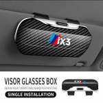 Alcantara seemisnahast Auto Prillikarp Hoiukarp P&auml;ikeseprillihoidik Autotarvikud BMW 1 2 3 5 7Seeria GT X1 X2 iX3 X5 ix3 jaoks