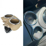 Double Cup Holder Easy to Install 21968004148K67 High Performance Practical Portable Premium Spare