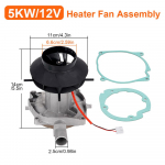 12V 5KW &Otilde;hkk&uuml;tteseadme puhur P&otilde;lemisventilaatori s&otilde;lme mootor K&auml;ivitusmootori osad Diisel-&otilde;hkk&uuml;tteseadmed D2 D4