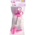 Accessoire de p&acirc;tisserie - SCRAPCOOKING - Seringue &agrave; p&acirc;tisserie + 6 douilles - Facile d'utilisation
