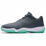 Jordan Future Low Wolf Grey Emerald Rise Jordan 718948-006 44.5
