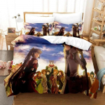 3D Multikas Log Horizon Voodipesukomplekt &Uuml;hekohaline Kaksik T&auml;issuuruses Queen-suuruses King-suuruses Voodikomplekt T&auml;iskasvanute Laste Magamistuppa Tekikotikomplektid Kodutekstiilidele 70x133cm 2pcs