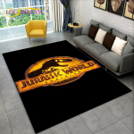 3D-koomiks Jurassic Parki dinosauruste ala vaip, suur vaip, elutoa diivani uksematt, libisemiskindel lapse p&otilde;randamatt 70x100cm(27x39im)