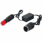 24V to 12V muundur - HTC TECHNIC - Maksimaalne v&otilde;imsus 5A 60W koos 1M kaabliga must