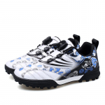 Laste jalgpallisaapad Kummist pehme p&otilde;hjaga V&otilde;istlus Treening Laste Jalgpallijalatsid Poisid 39 valge