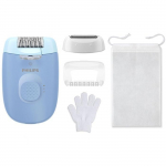 &Eacute;pilateur &eacute;lectrique - Philips - BRE247/00 - Lumi&egrave;re LED - T&ecirc;te lavable - Ergonomique