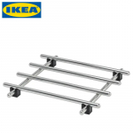 IKEA LAMPLIG roostevabast terasest kuumakindel alus 18x18cm (3-pakk)