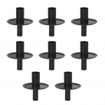 Komplekt 4/8 metallist k&uuml;&uuml;nlajalga veinipudeli jaoks Taper k&uuml;&uuml;nlajalg K&uuml;&uuml;nlajala adapter Keskosad Kaunistused 1