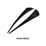 2 tk/komplekt auto k&uuml;lgmise poritiiva spoiler tuulenoa k&uuml;lgmised l&otilde;pused universaalne &otilde;huava Dekoratiivne k&uuml;ljetiiva kleebis Hondale matt must v&auml;rv