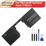 Laetav liitiumaku Microsoft Surface Book 3 15-tollisele G3HTA062H G3HTA063H Aku 5473mAh