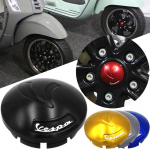 Mootorrattatarvikud Ratta Keskkattekatte Ratta K&uuml;lgkattekatte Piaggio Vespa GTS 250 300 GTV 250 300 Sprint Primavera LX LXV 150 jaoks NO LOGO Black
