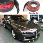 Car Bumper Lip / Deflector Rubber Strip / For Alfa Romeo 33 Stradale / Make car lower Body Kit / Front / Rear Skirt