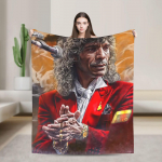 Camarons De La Isla Flamenco Pehme Tekk Telkimiseks Pl&uuml;&uuml;sist Voodipesu Viska Tekid Muster V&auml;litingimustesse Flanellist Voodikate Diivanvoodi Kate 30x40in